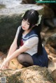 Coser @ 白 烨 Vol.013: 湿身 JK 水下 版 (98 photos)